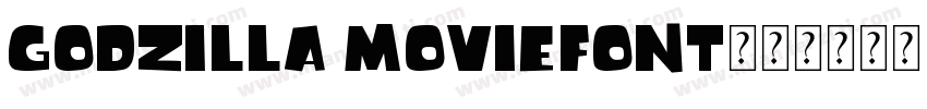 Godzilla MovieFont字体转换